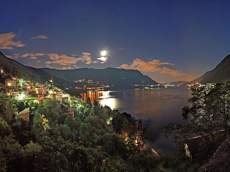 Sonia - Musica & Aperol Panorama-Fewo Daire Pognana Lario Dış mekan fotoğraf